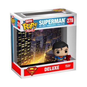 Superman Bitty Pop! Deluxe Vinile Figura Superman(gargoyle)  2,5 Cm Funko