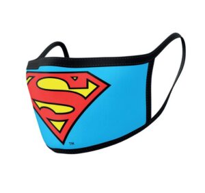 Superman Face Masks 2-Pack Logo Pyramid International