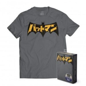 T/S DC BATMAN JAPANESE LOGO GREY - S T-shirt Sd Toys