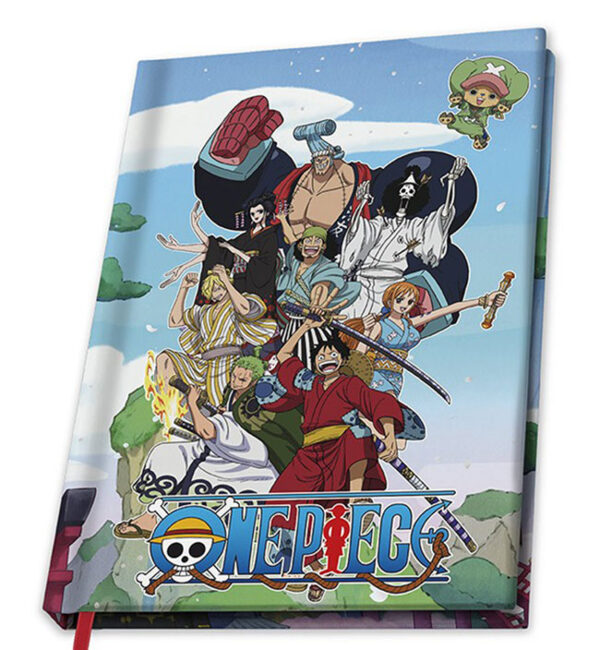 TACCUINO A5 ONE PIECE WANO ANIME ONE PIECE - CANCELLERIA/SCUOLA