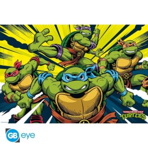 Tartarughe Ninja - Poster Maxi 91.5x61 - Turtles In Action