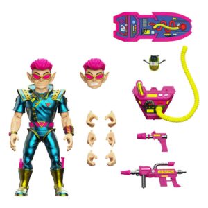 Tartarughe Ninja Ultimates Action Figura Zak, The Neutrino 18 Cm Super7