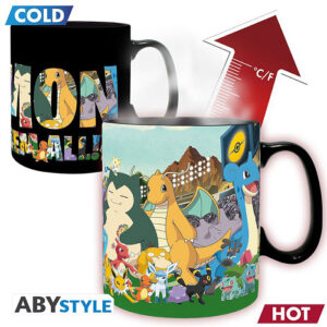 TAZZA CAMBIA COLORE POKEMON GOTTA CATCH EM ALL POKEMON - GADGET