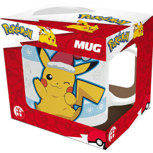 TAZZA POKEMON PIKACHU CAPPELLO NATALE POKEMON - GADGET