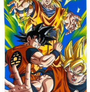 TELO MARE MICROFIBRA DRAGON BALL Z GOKU 70X140CM ANIME DRAGON BALL - ACCESSORI