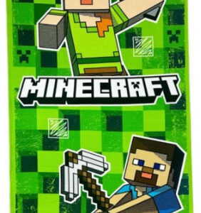 TELO MARE MICROFIBRA MINECRAFT 70X140CM MINECRAFT - ACCESSORI
