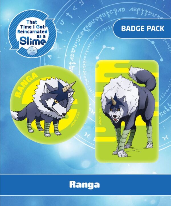 That Time I Got Reincarnated As A Slime Spilla Badges 2-pack Ranga Popbuddies