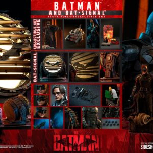 The Batman Movie Masterpiece Action Figura 1/6 Batman Con Bat-signal 31 Cm Hot Toys