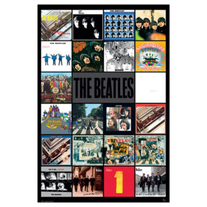 The Beatles - Poster "albums" (91.5x61)