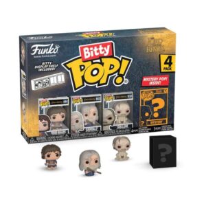 The Il Signore Degli Anelli Bitty Pop! Vinile Figura 4-pack Frodo 2,5 Cm Funko
