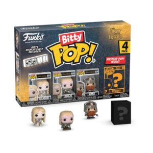 The Il Signore Degli Anelli Bitty Pop! Vinile Figura 4-pack Galadriel 2,5 Cm Funko