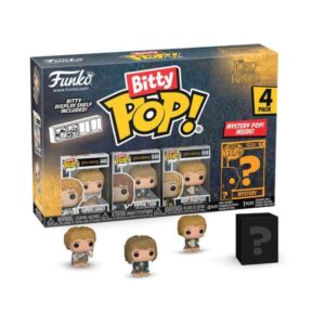 The Il Signore Degli Anelli Bitty Pop! Vinile Figura 4-pack Samwise 2,5 Cm Funko
