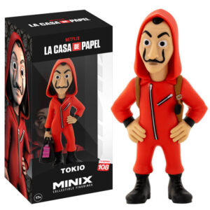 La Casa Di Carta Mini Figura Pvc The Money Heist Berlin Mask 12cm Minix