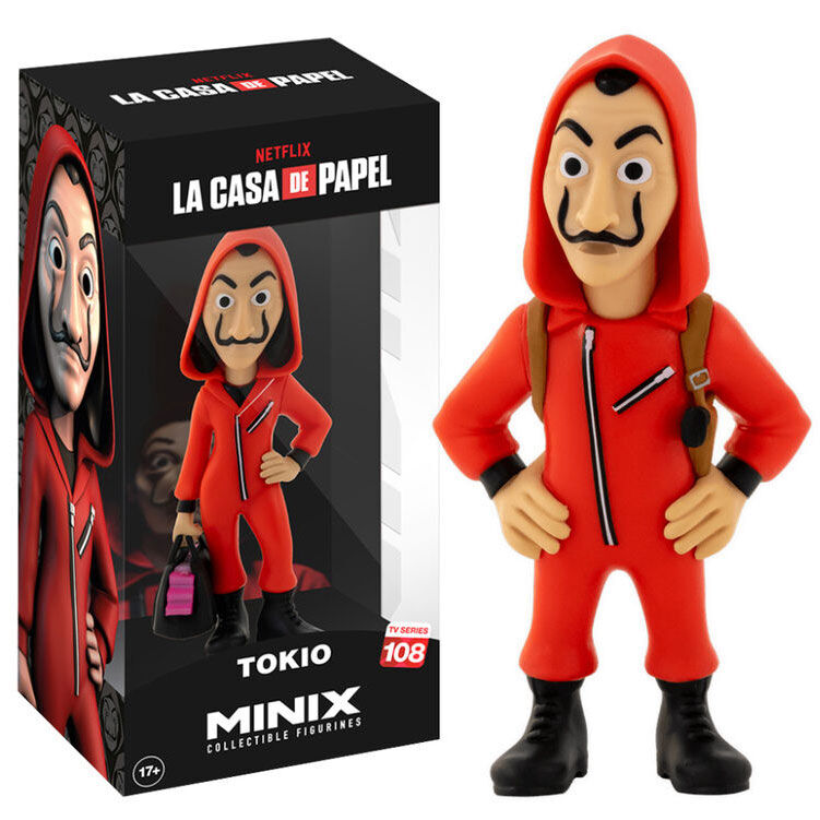 La Casa Di Carta Mini Figura Pvc The Money Heist Berlin Mask 12cm Minix