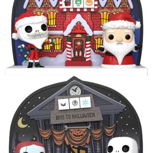 The Nightmare Before Christmas Pop! Dual Side Countdown Halloween e Natale Funko