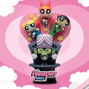 The Powerpuff Girls D-Stage PVC Diorama Have A Nice Day Standard Version 15 Cm Beast Kingdom Toys