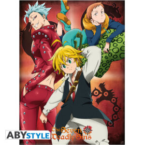 The Seven Deadly Sins - Poster "ban, King & Meliodas" (52x38)