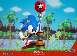 The Sonic Statua Sonic Il Riccio 28 cm Figura Pvc First4figures