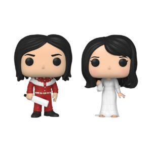 The White Stripes Pop! Rocks Vinile Figures 2-pack Jack White & Meg White 9 Cm Funko