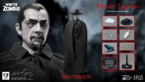 The White Zombie My Favourite Movie Action Figura 1/6 Murder Legendre (bela Lugosi) B&w Version 30 Cm Star Ace Toys