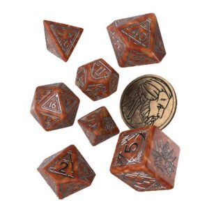 The Witcher Dice Set Geralt The Monster Slayer (7) Q Workshop