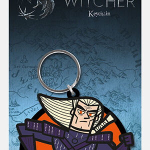 The Witcher Geralt Rubber Portachiavi Portachiavi Pyramid International
