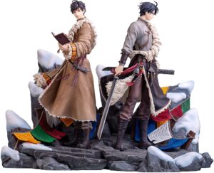 Time Raiders Pvc Statuas 1/7 Wu Xie & Zhang Qiling: Floating Life In Tibet Ver. Special Set 28 Cm Myethos