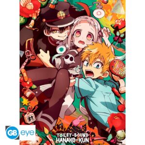 Toilet-bound Hanako-kun - Poster Chibi 52x38 - Kamome Academy