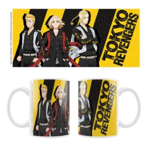 Tokyo Revengers Ceramic Tazza Manjiro, Takemichi & Ken Sakami Merchandise