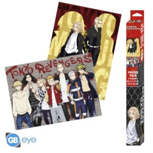 TOKYO REVENGERS - Set 2 Posters Chibi 52x38 - Series 1