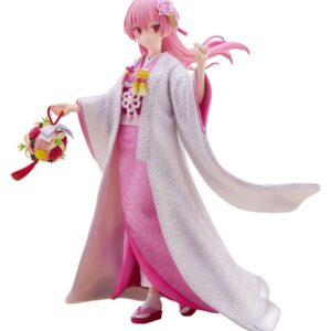 Tonikawa: Over The Moon For You Pvc Statua 1/7 Tsukasa Yuzaki Shiromuku 23 Cm F:nex × Poppro