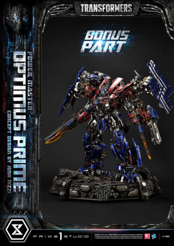 Transformers Museum Masterline Statua Powermaster Optimus Prime Concept By Josh Nizzi Ultimate Bonus Version 99 Cm Prime 1