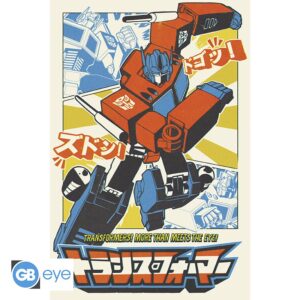 Transformers - Poster Maxi 91.5x61 - Optimus Prime Manga