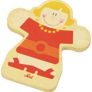 Trudi Sevi 82576 - Tesserina Mamma in legno 8,5 cm Decorazione (Giocattolo)