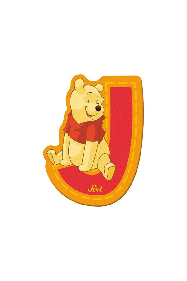 Trudi Sevi 82768 - Winnie The Pooh Letteraa J Adesiva 7 Cm