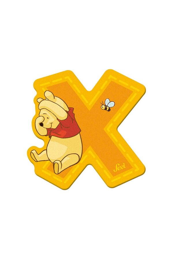 Trudi Sevi 82782 - Winnie The Pooh Letteraa X Adesiva 7 Cm