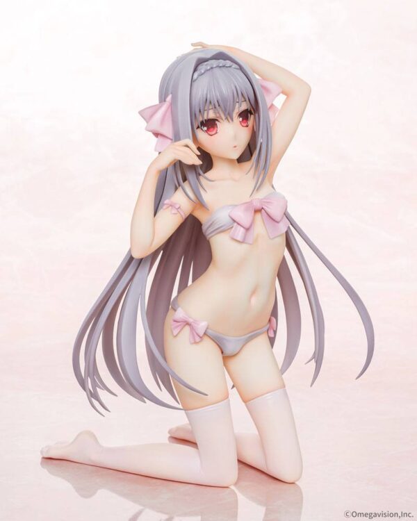 Tsuki Ni Yorisou Otome No Sahou Pvc Statua 1/6 Luna Sakurakouji Cherry Blossoms Ver. 17 Cm Q-six