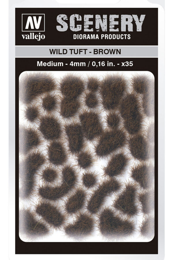 TUFT WILD SC411 BROWN MEDIUM ACCESSORI PER MODELLISMO VALLEJO VALLEJO