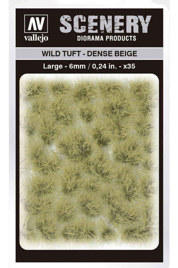 TUFT WILD SC412 DENSE BEIGE LARGE ACCESSORI PER MODELLISMO VALLEJO VALLEJO