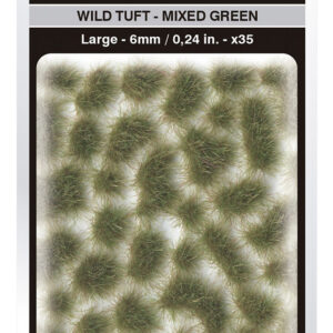 TUFT WILD SC416 MIXED GREEN LARGE ACCESSORI PER MODELLISMO VALLEJO VALLEJO