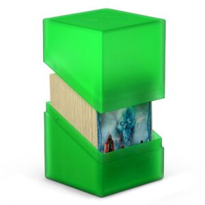 Ultimate Guard Boulder Deck Case 100+ Standard Size Emerald Ultimate Guard