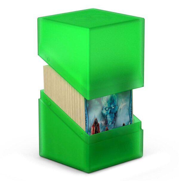 Ultimate Guard Boulder Deck Case 100+ Standard Size Emerald Ultimate Guard