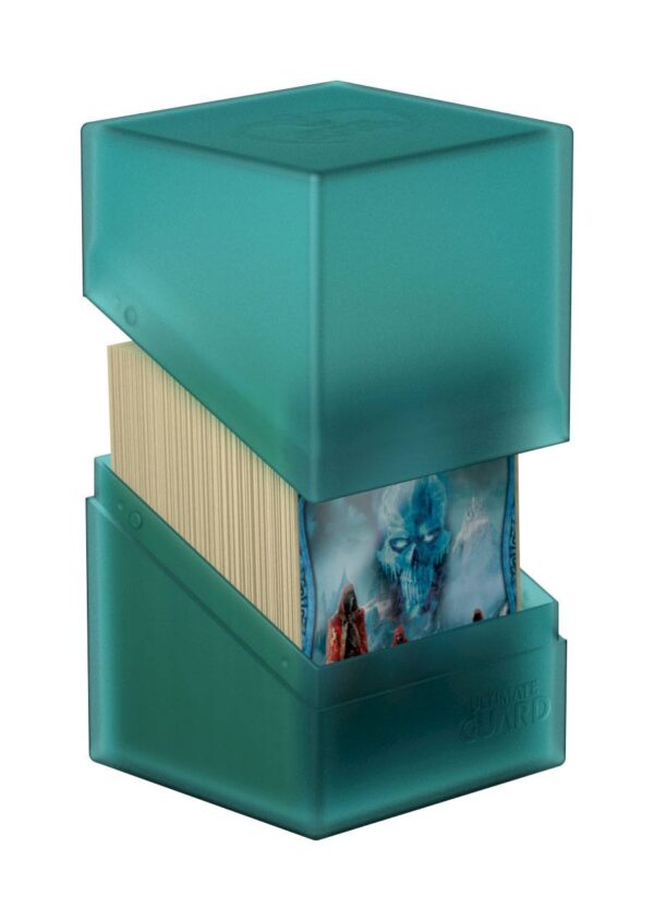 Ultimate Guard Boulder Deck Case 100+ Standard Size Malachite Ultimate Guard