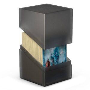 Ultimate Guard Boulder Deck Case 100+ Standard Size Onyx Ultimate Guard