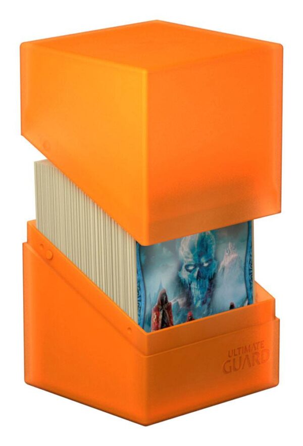 Ultimate Guard Boulder Deck Case 100+ Standard Size Poppy Topaz Ultimate Guard