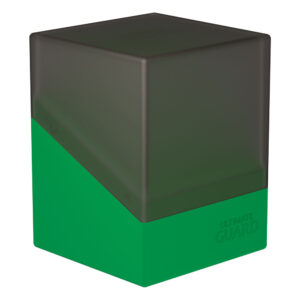 Ultimate Guard Boulder Deck Case 100+ SYNERGY Black/Green Ultimate Guard