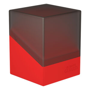 Ultimate Guard Boulder Deck Case 100+ SYNERGY Black/Red Ultimate Guard
