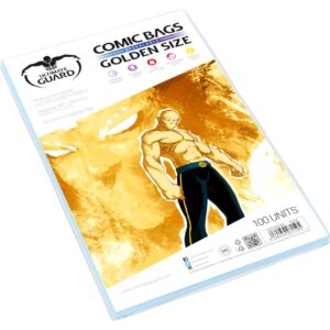 Ultimate Guard Comic Bags Resealable Golden Size (100) Ultimate Guard