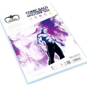 Ultimate Guard Comic Bags Resealable Magazine Size (100) Ultimate Guard