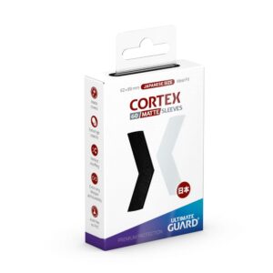 Ultimate Guard Cortex Sleeves Japanese Size Matte  Black (60) Ultimate Guard